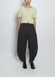 Fancy Balloon Cardigan — Lime