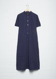 Collar Shirtdress — Navy