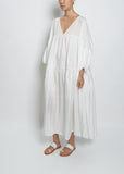 Airi Mxi Dress — Soft White