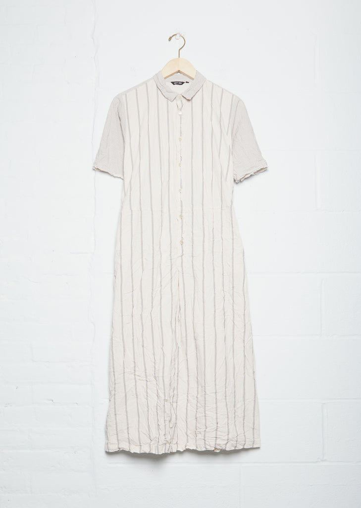 Collar Shirtdress — Pink