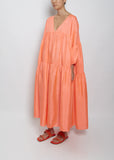 Airi Mxi Dress — Fluoro Coral