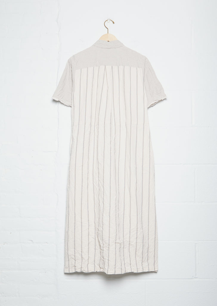 Collar Shirtdress — Pink