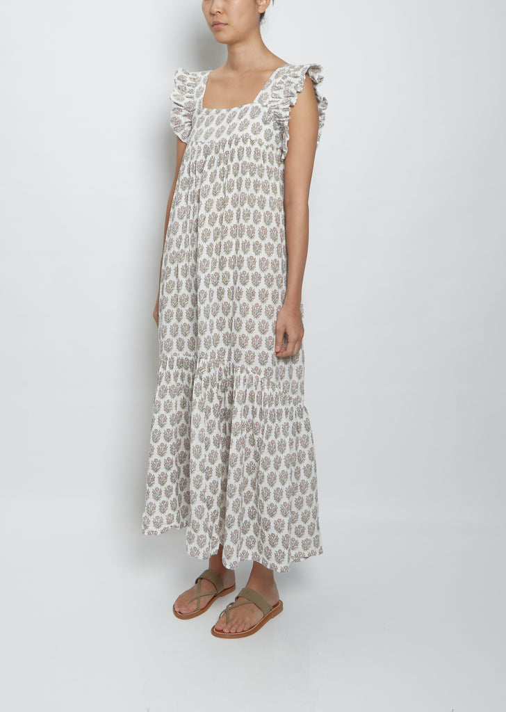 Blockprint Samira Maxi Dress