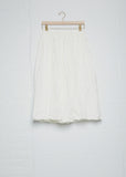 Crinkled Midi Skirt