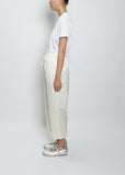 Straight Leg Drawstring Trousers