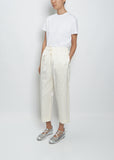 Straight Leg Drawstring Trousers