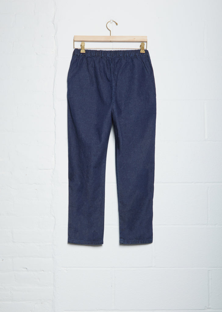 Drawstring Indigo Trousers