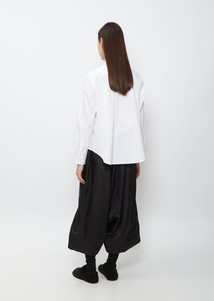 Cupro Gathered Pants