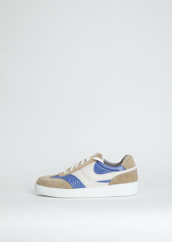 Suede Sneakers — Blue
