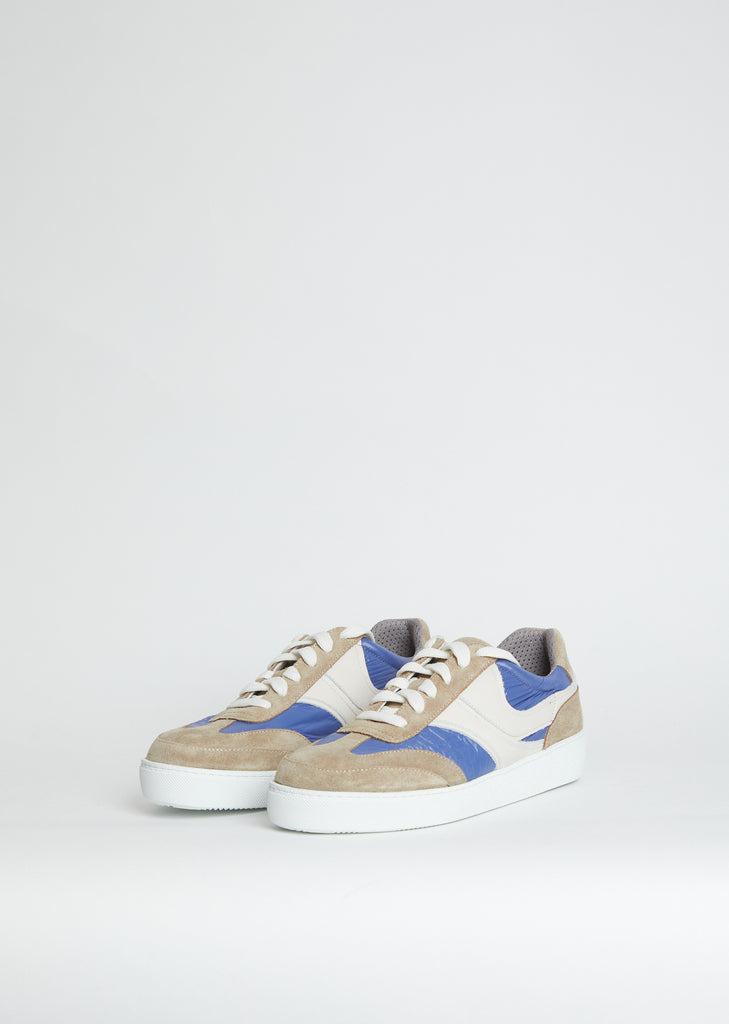 Suede Sneakers — Blue