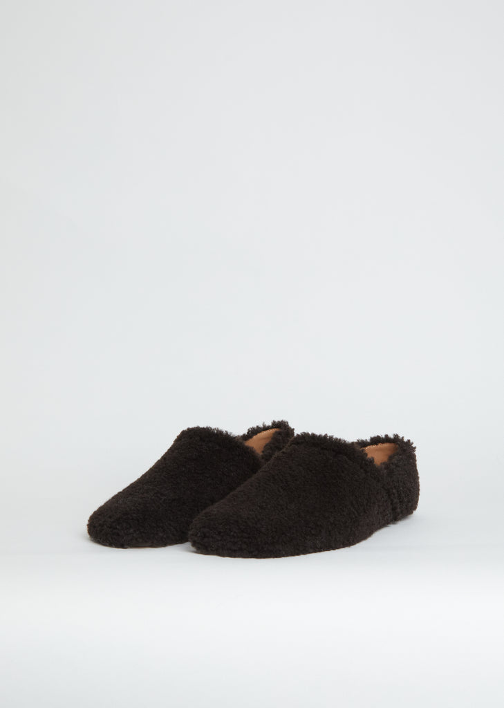 Shearling Flats