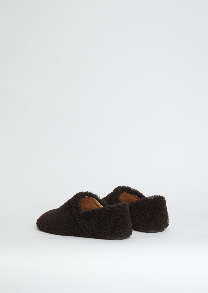 Shearling Flats