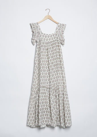 Blockprint Samira Maxi Dress