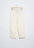 Straight Leg Drawstring Trousers