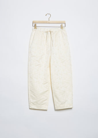 Straight Leg Drawstring Trousers