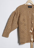 Shrunken Long Sleeve Cardigan