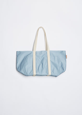 Grosgrain/N/C Cloth Tote M — Sax Blue