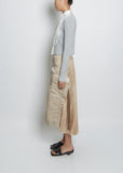 Suiting Mix Knit Blouson