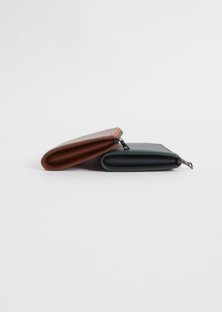Zipped Wallet — Chestnut