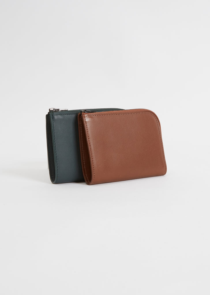 Zipped Wallet — Chestnut