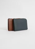 Zipped Wallet — Deep Green