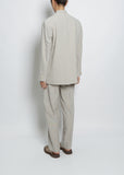 Tailored Collarless Jacket