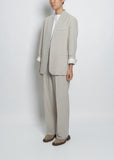 Tailored Collarless Jacket