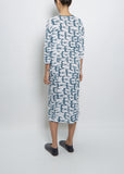 Hello Swallow Dress — White