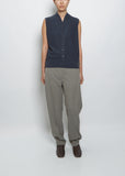 Sleeveless Gilet — Storm Blue