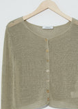 Natural Linen Cardign