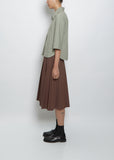 Three Button Poplin Shirt — Fossil