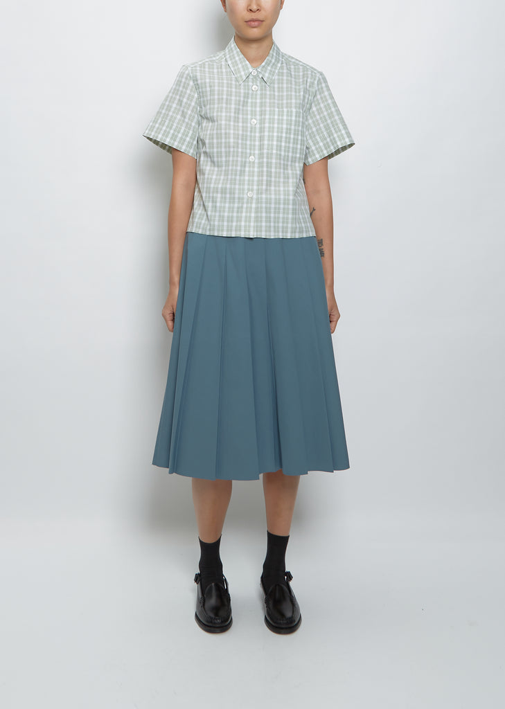 Two Tone Small Cuff Shirt