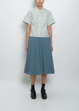 Two Tone Small Cuff Shirt