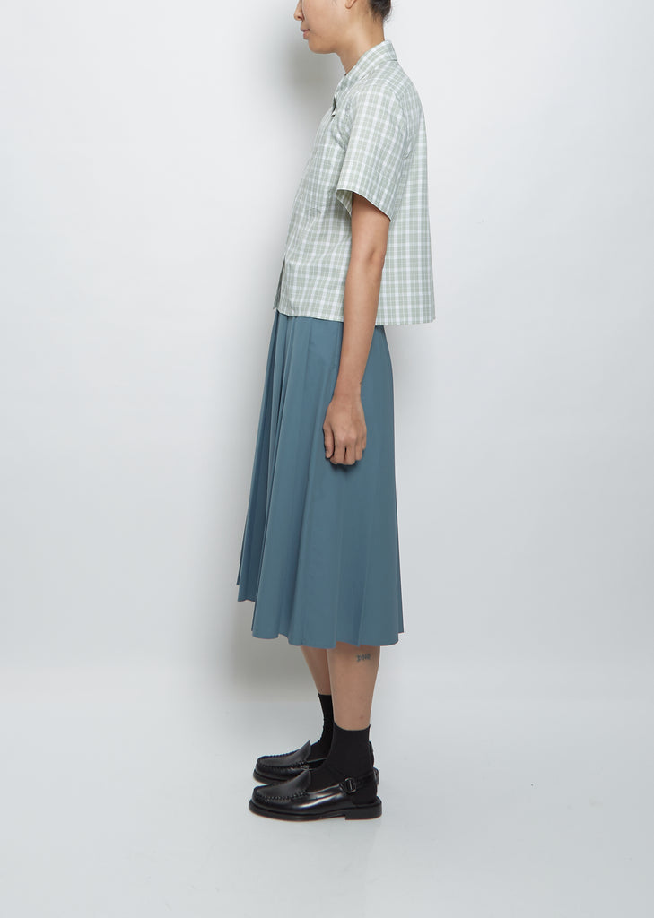 Two Tone Small Cuff Shirt
