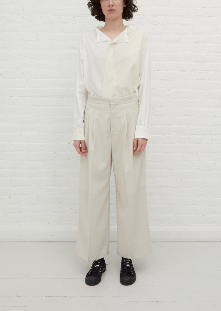 N-Tuck Wide Pants