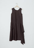 Dart Silk Twill Dress