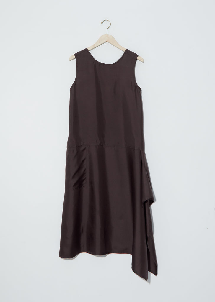 Dart Silk Twill Dress