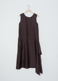 Dart Silk Twill Dress