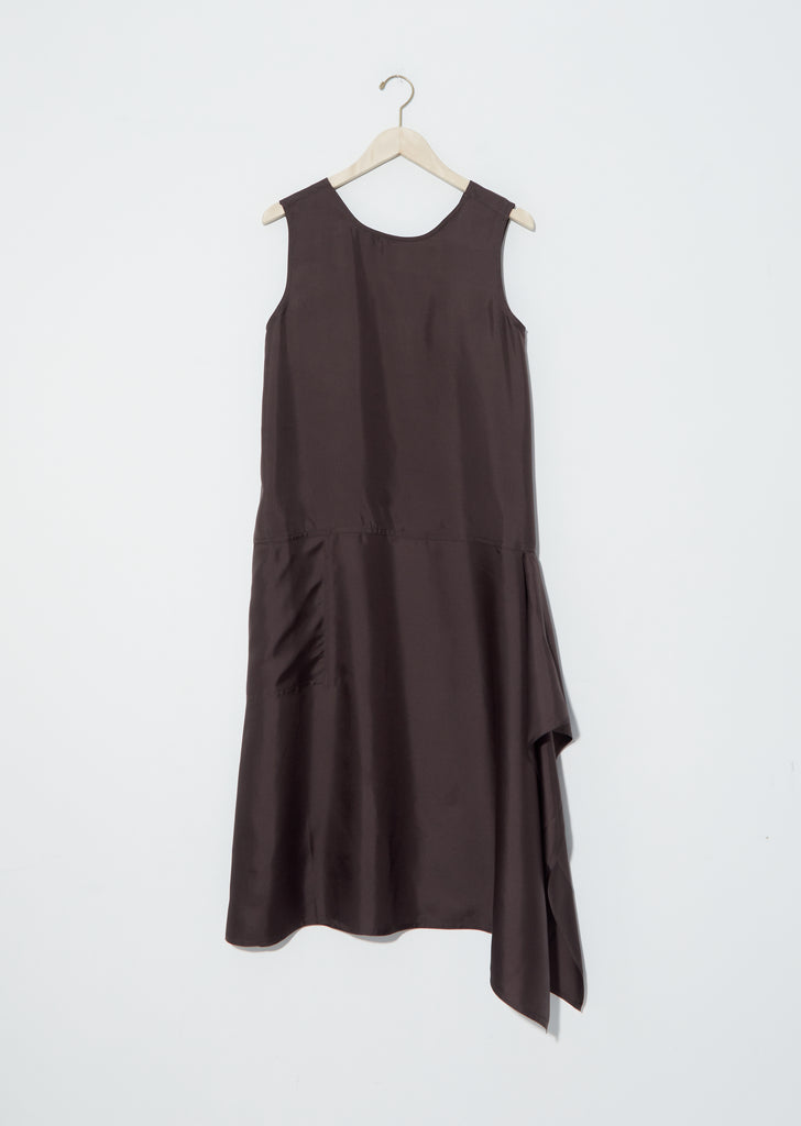 Dart Silk Twill Dress