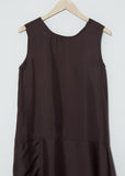 Dart Silk Twill Dress