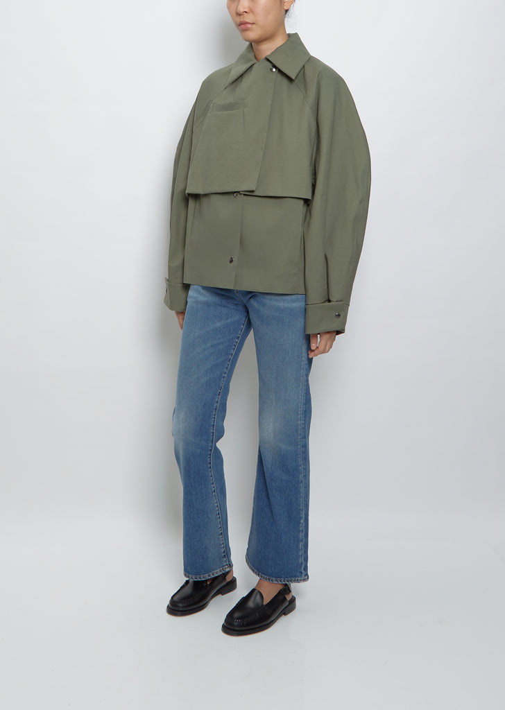 Short Pilot Trench Coat