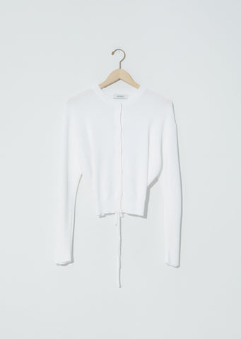Back Cutout Cardigan