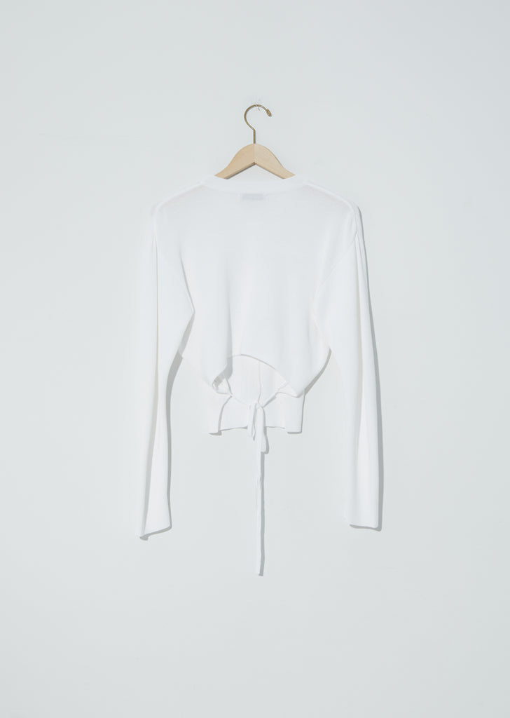 Back Cutout Cardigan