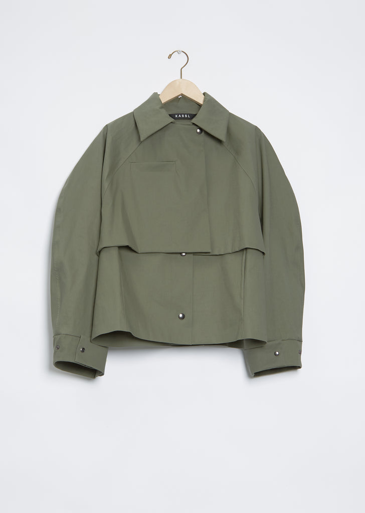 Short Pilot Trench Coat