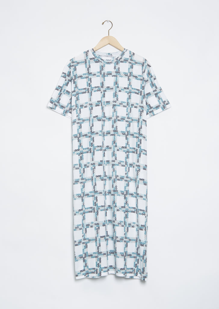 Flower Gate Dress — White