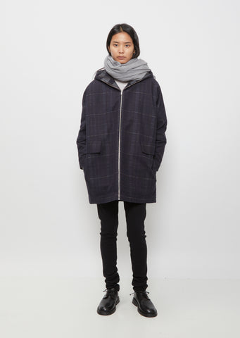 Iris Mega Scarf — Light Grey