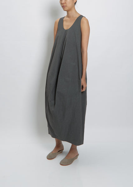 【LAUREN MANOOGIAN】cotton knit gownペルー製 Felt Dress – La Garçonne