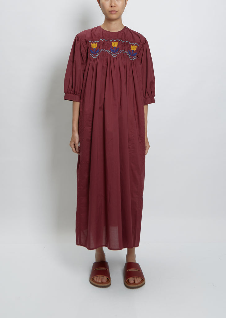 Dainty Embroidery Dress