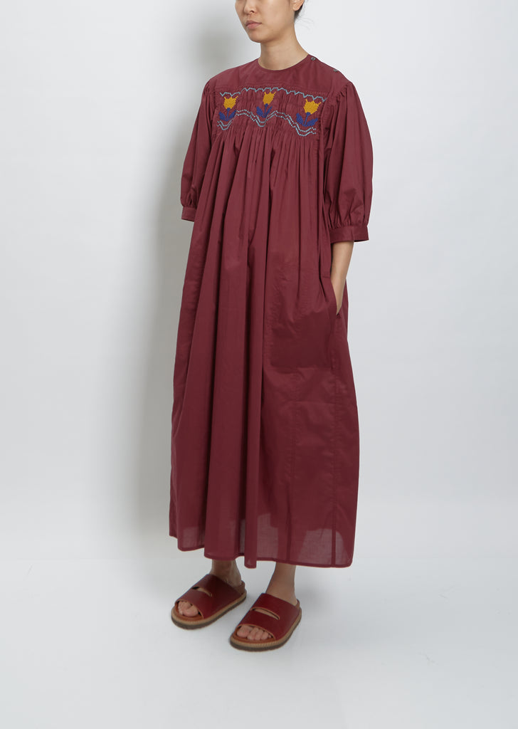 Dainty Embroidery Dress