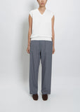 Light Flowy Sweat V-Neck Vest